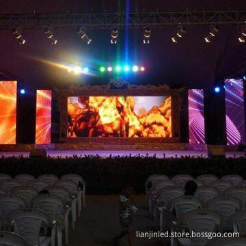 PH10 Indoor LED Sign Display with 320 x 160mm Module Size and 512 Dots Resolution